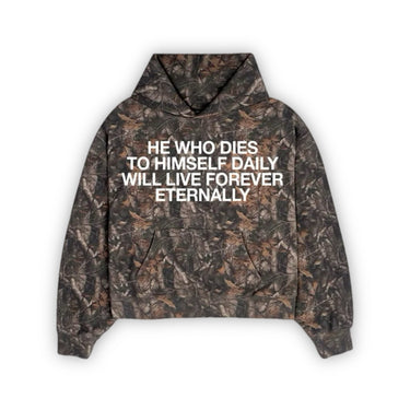 CAMOUFLAGE PATTERN HOODIE