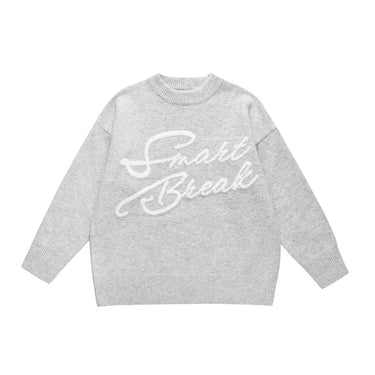 SMART BREAK KNITTED PULLOVER